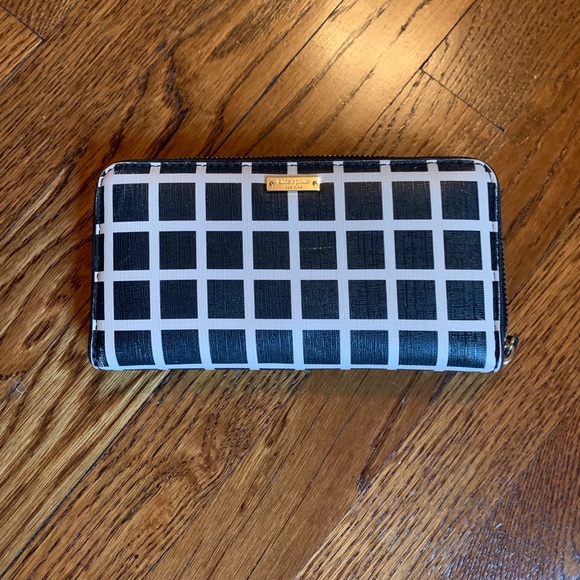 kate spade Handbags - Kate Spade Cameron Zip-Around Leather Wallet